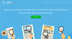 Desktop Screenshot of jobventure.com