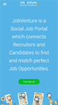 Mobile Screenshot of jobventure.com