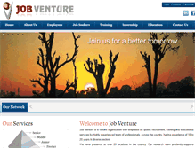 Tablet Screenshot of jobventure.net
